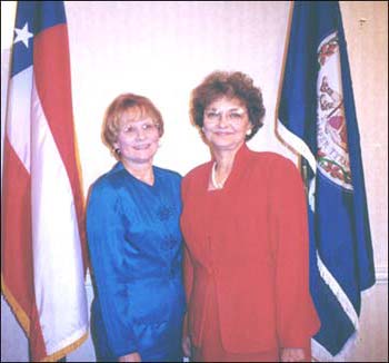 Suzanne Silek and Nancy Gum