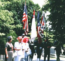 Photograph of color guard