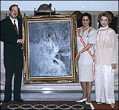 Photograph of portrait presentation